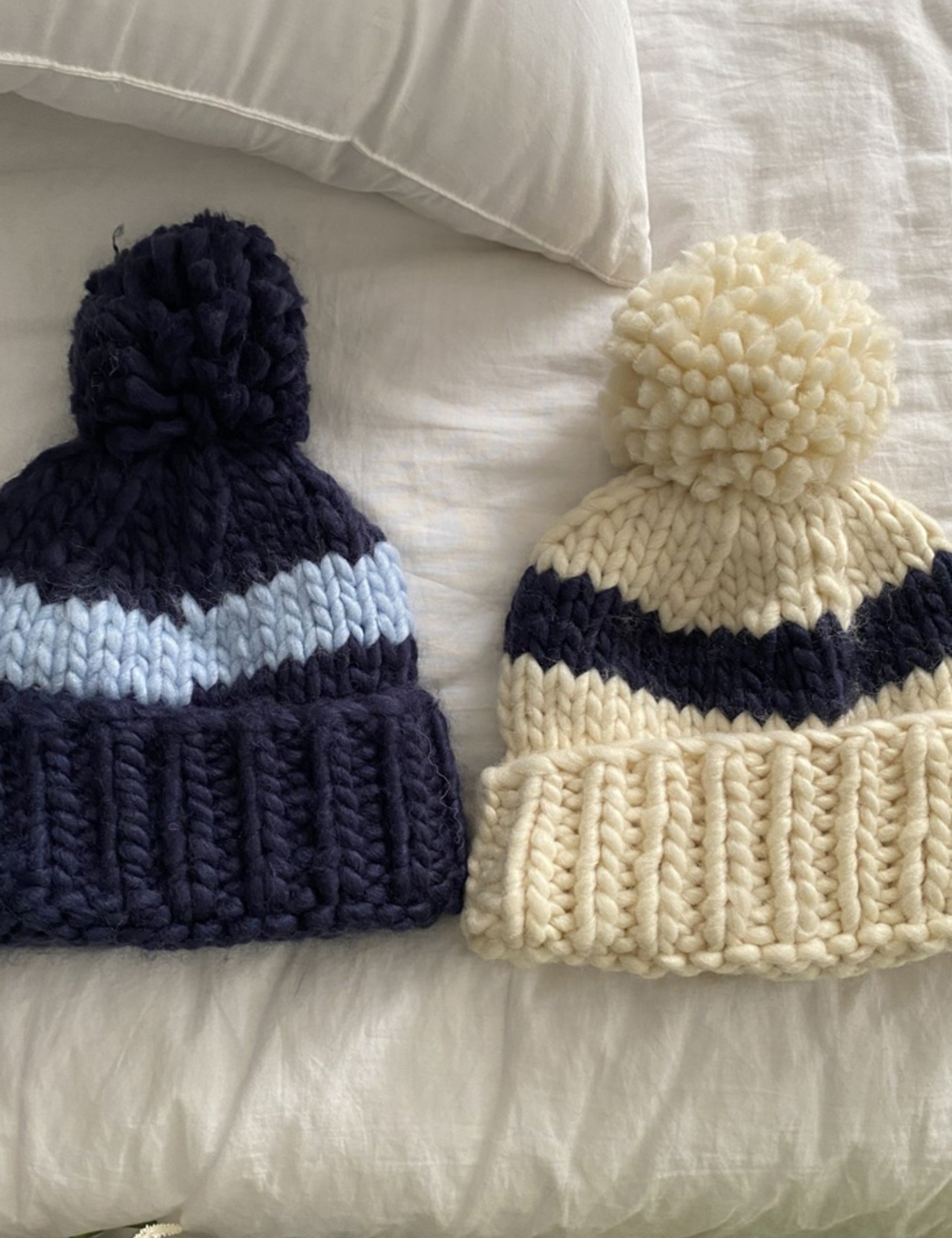 【新作5%OFF・3日間】Big-Knitted Beanie_3colors