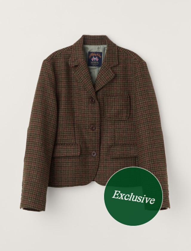 [sienne] Moon Tweed Jacket_Brown 正規品 韓国ブランド 韓国通販 韓国代行 韓国ファッションブランド シエンヌ 日本 店舗