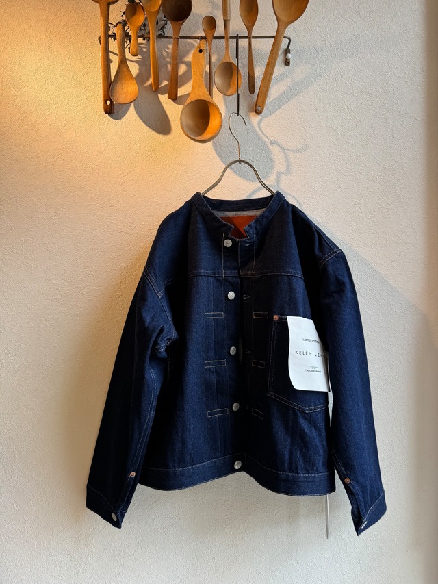 KELEN   DENIM TRUCKER JACKET / INDIGO