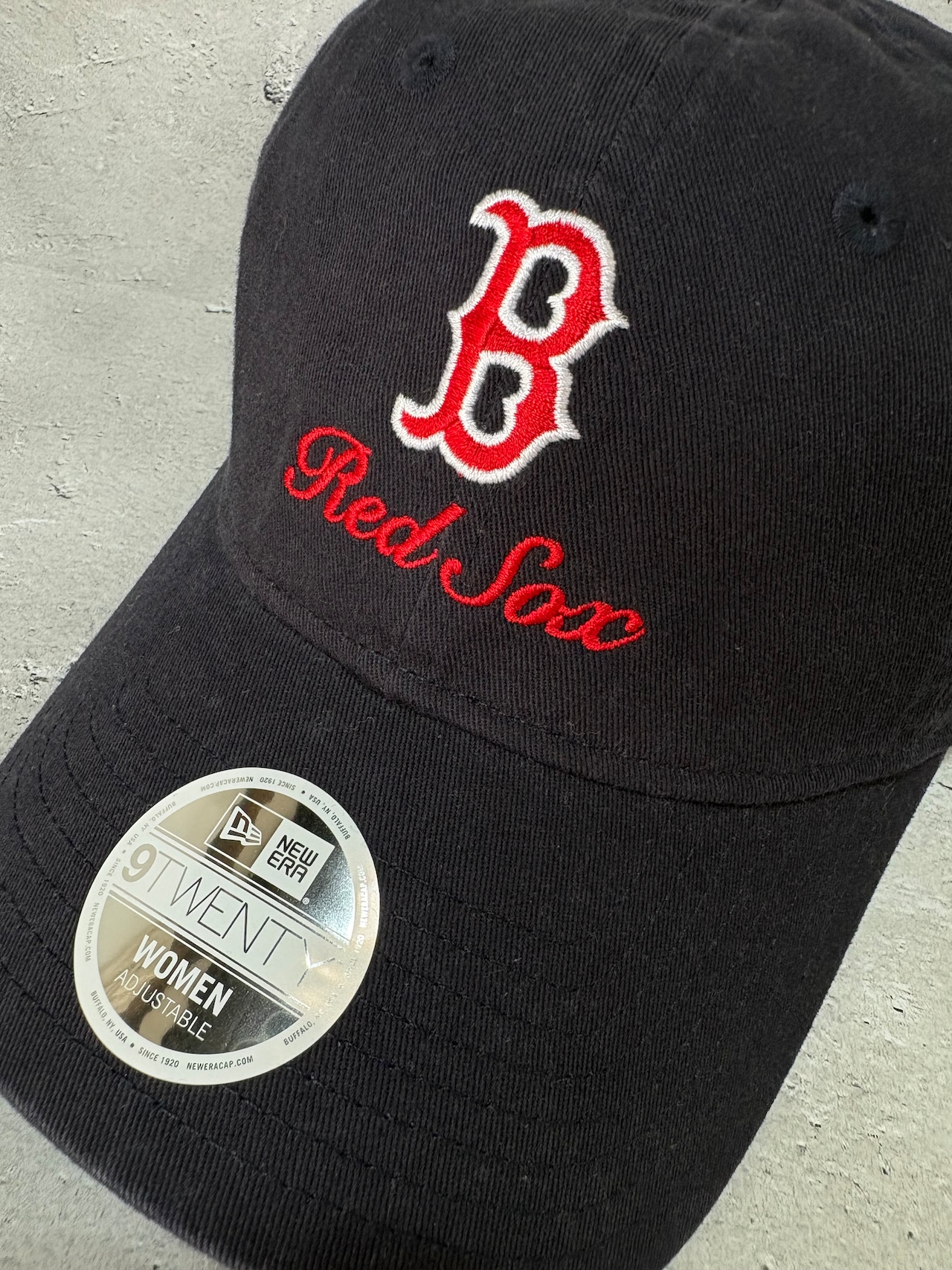 NEW ERA/ニューエラ 9TWENTY/920 woma ウォッシュドコットン ボストン・レッドソックス MLB