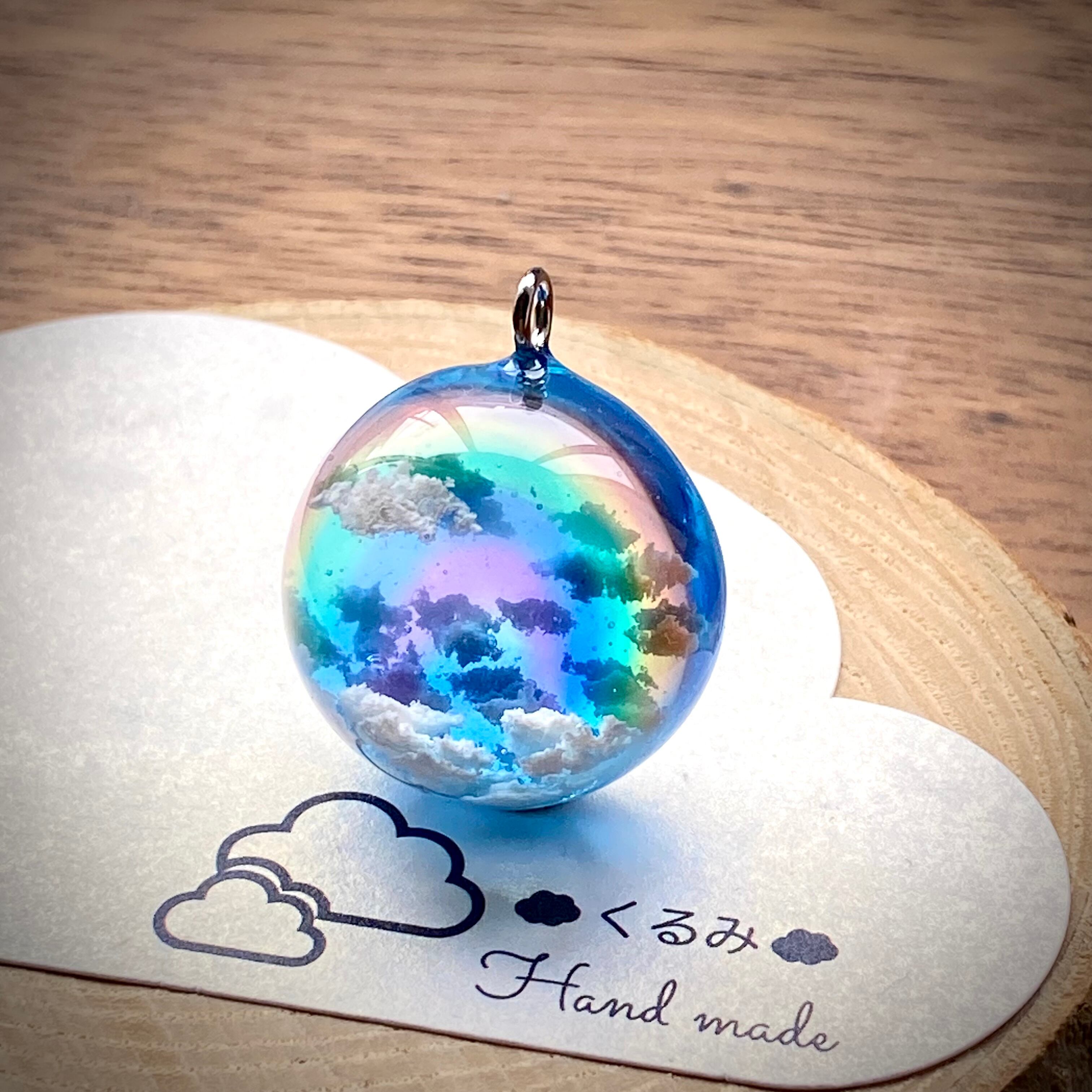 半球の雲レジン 虹の空 | PAY ID