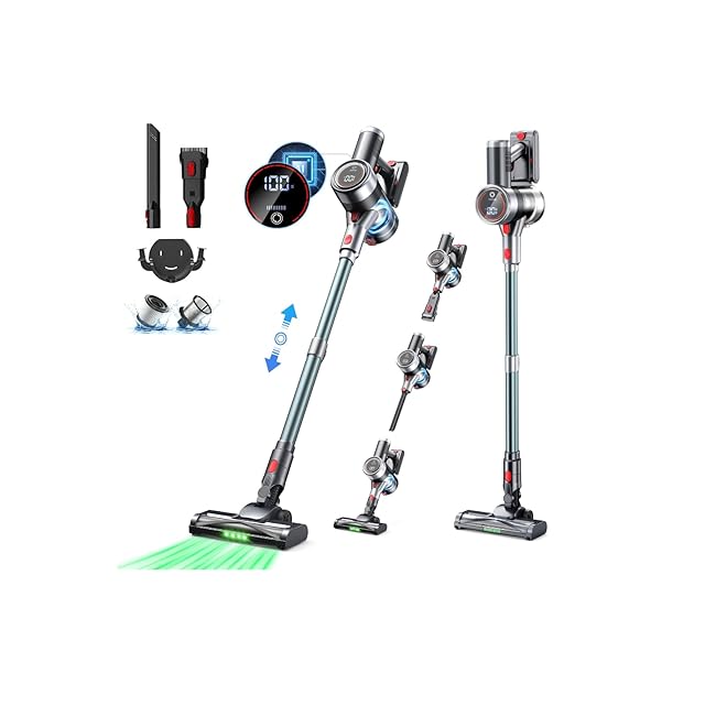 掃除機 JONR H2 Pro 水拭き掃除機 乾湿両用 高性能 除菌 25000Pa強力