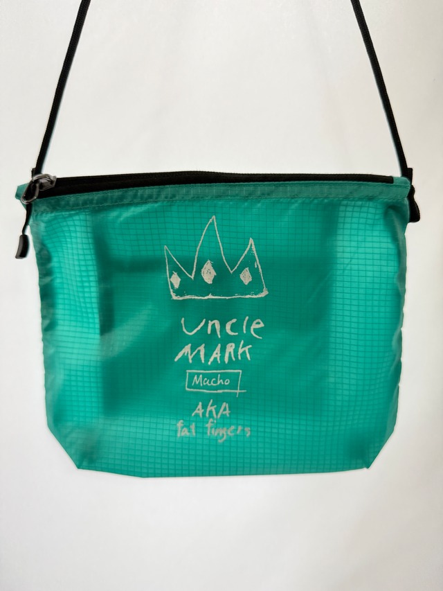 Crown Uncle Mark ミント　ライトナイロン リップストップ サコッシュ