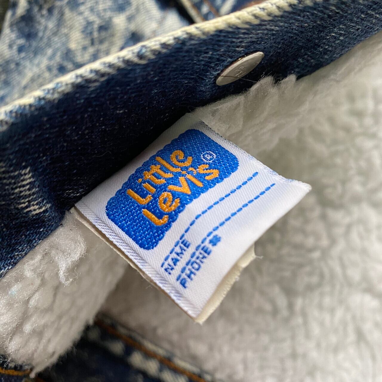 kids】80年代 USA製 ビンテージ Little Levi's リトルリーバイス