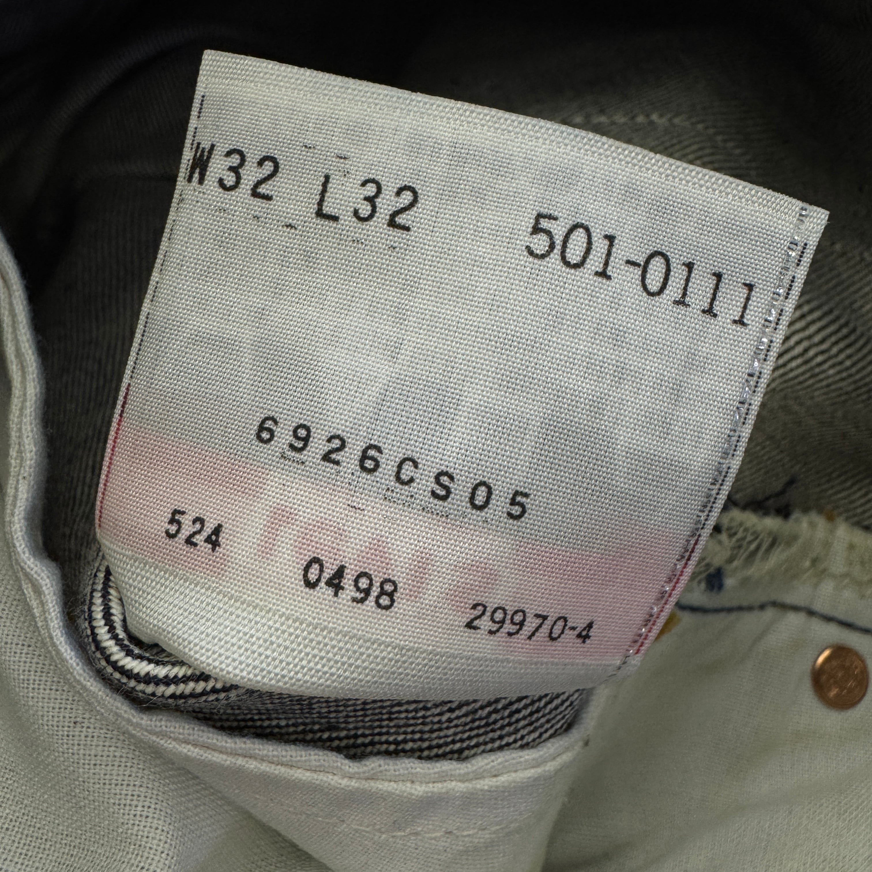 90'S LEVI'S 501 USA製 JEANS（DEAD STOCK）W32L32 | VIWONE