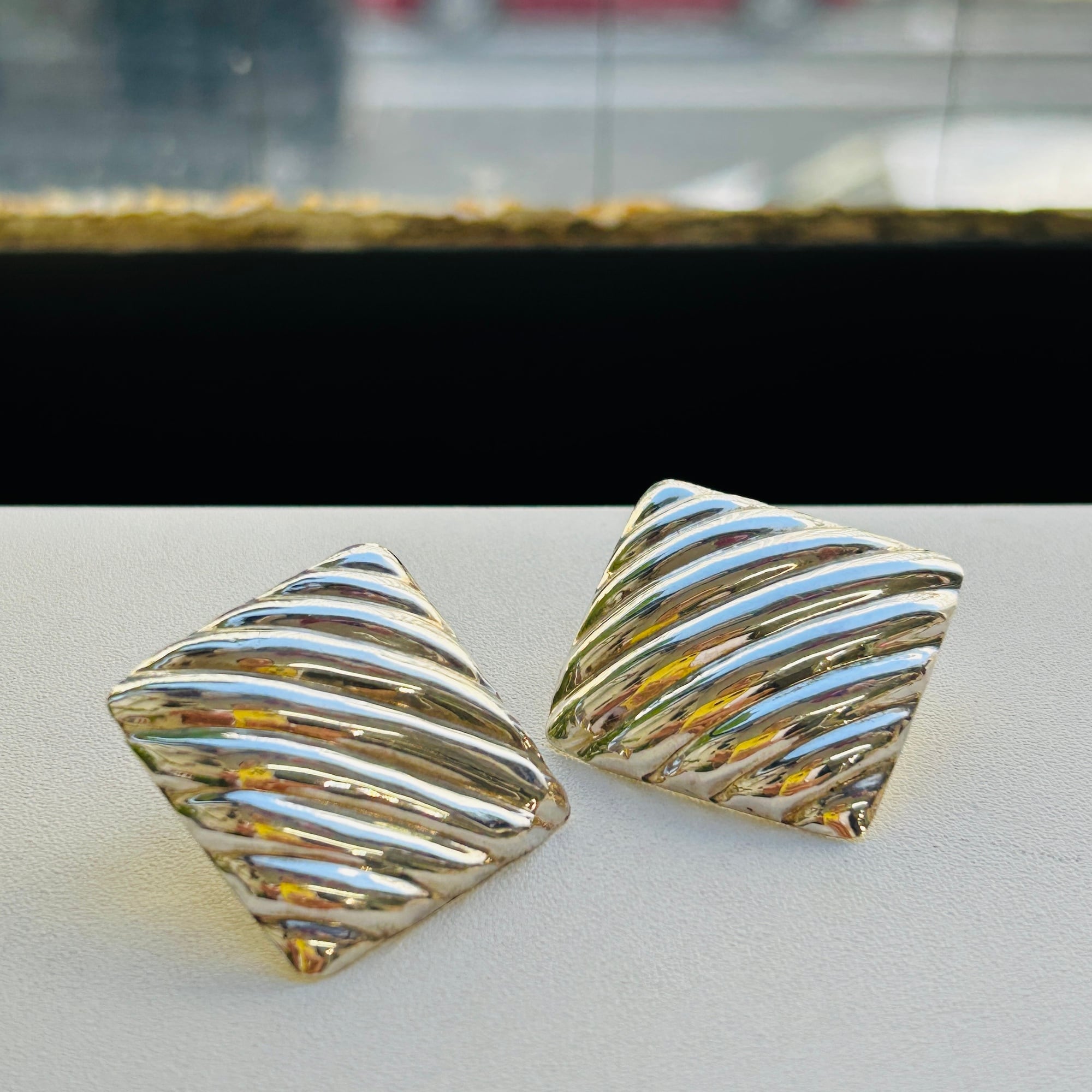 シルバー925 シマシマピアス | Milo Antiques & Vintage