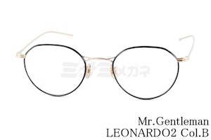 Mr.Gentleman メガネ LEONARDO2 Col.B クラウンパント クラシカル ミスタージェントルマン 鯖江 日本製 正規品
