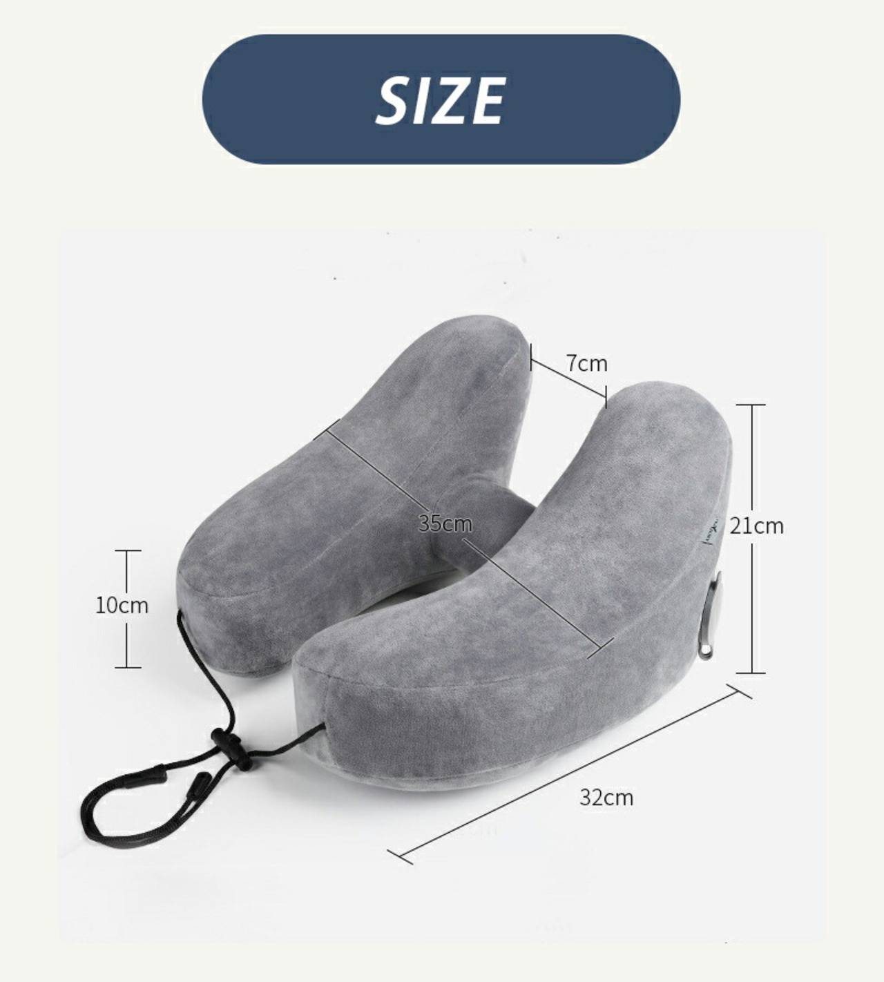 ネックピロー サポートピロー 旅行枕 リラックス枕 快眠クッション ヘッドレスト 疲労回復枕 快適クッション スリーピングピロー ec-107