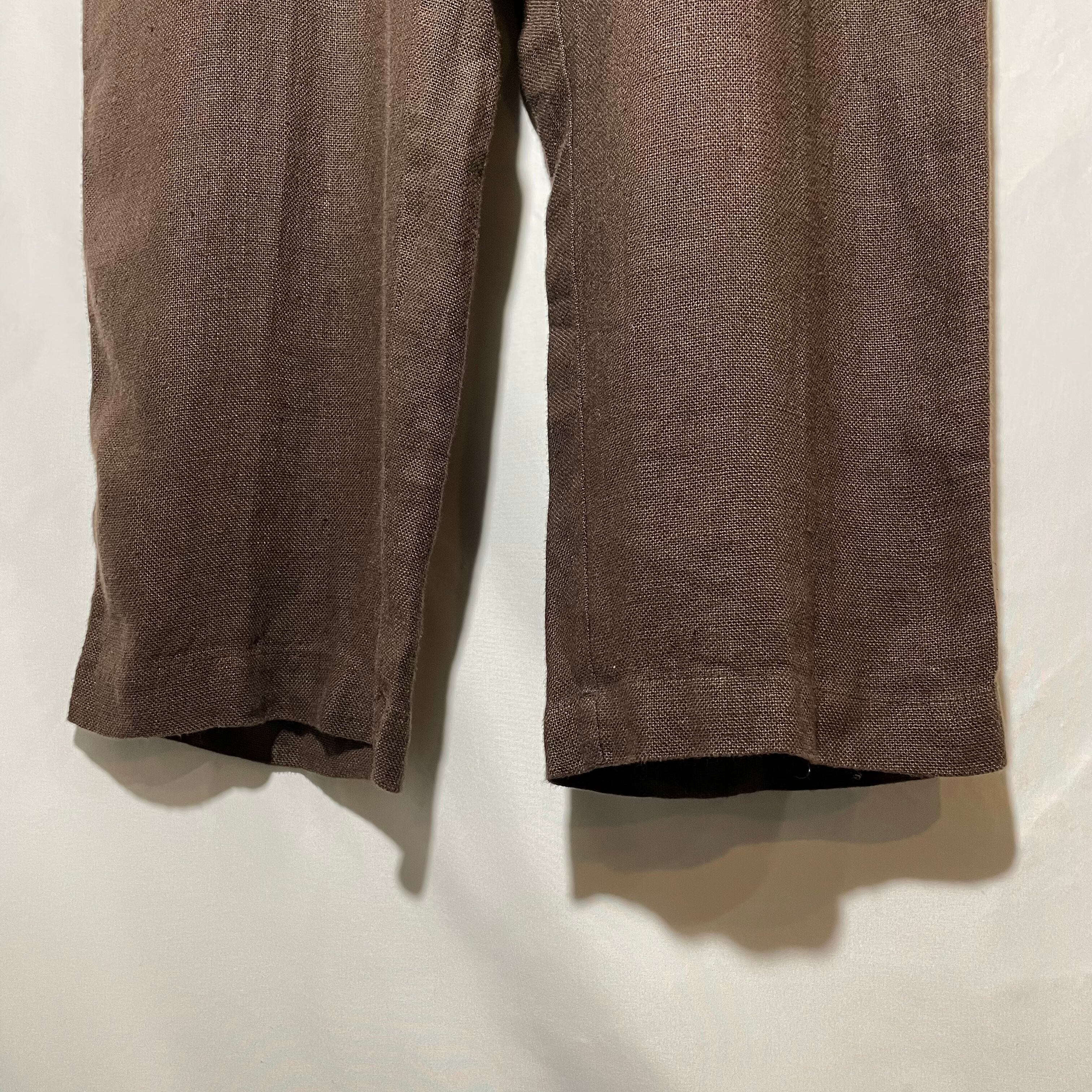 90s OLD GAP リネンパンツ　スラックス 90's OLD GAP リネンスラックス | 古着屋 Boogie