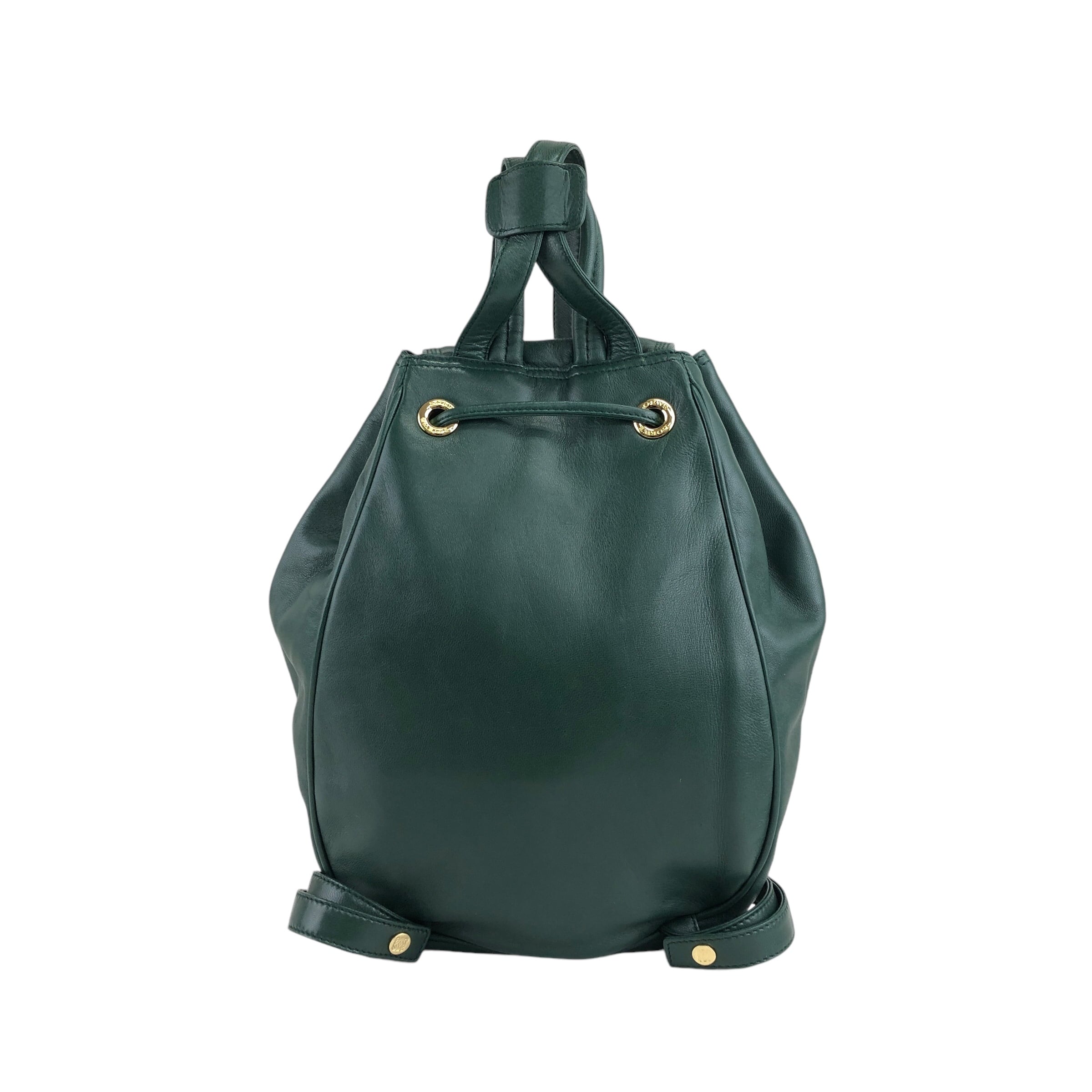LOEWE ロエベ バックパック グリーン アナグラム ナッパレザー LOEWE ロエベ バックパック グリーン アナグラム ナッパレザー