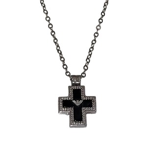 EMPORIO ARMANI cross pendant necklace