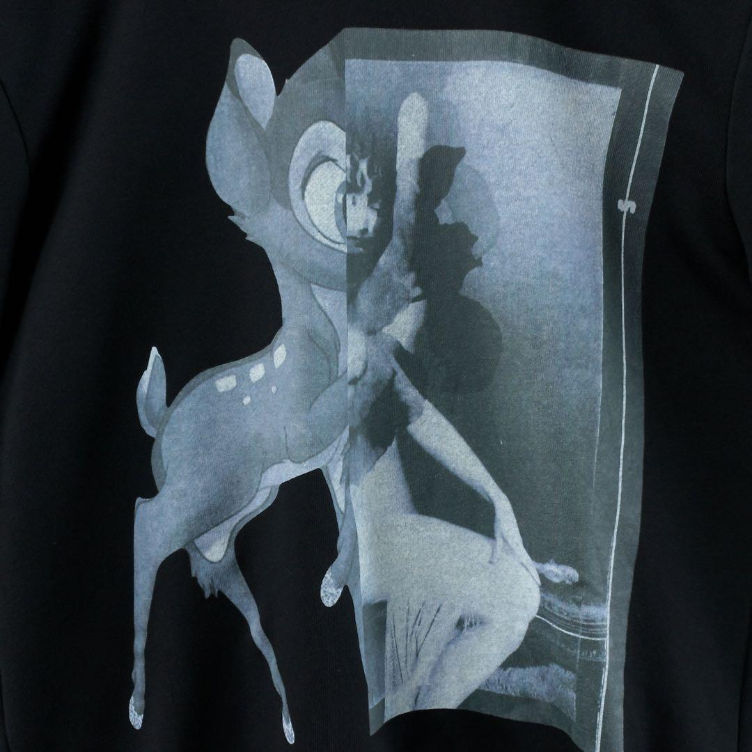 GIVENCHY ジバンシー スウェット バンビ トレーナー モノクロ 