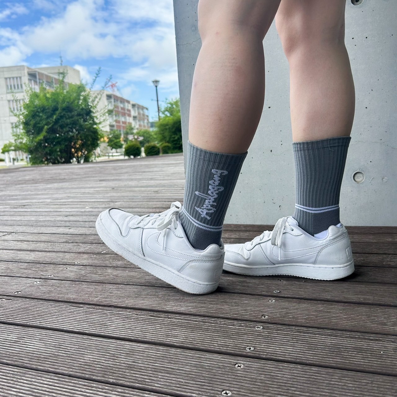 APPLEGANG PERFORMANCE SOCKSVOL.2 グレー
