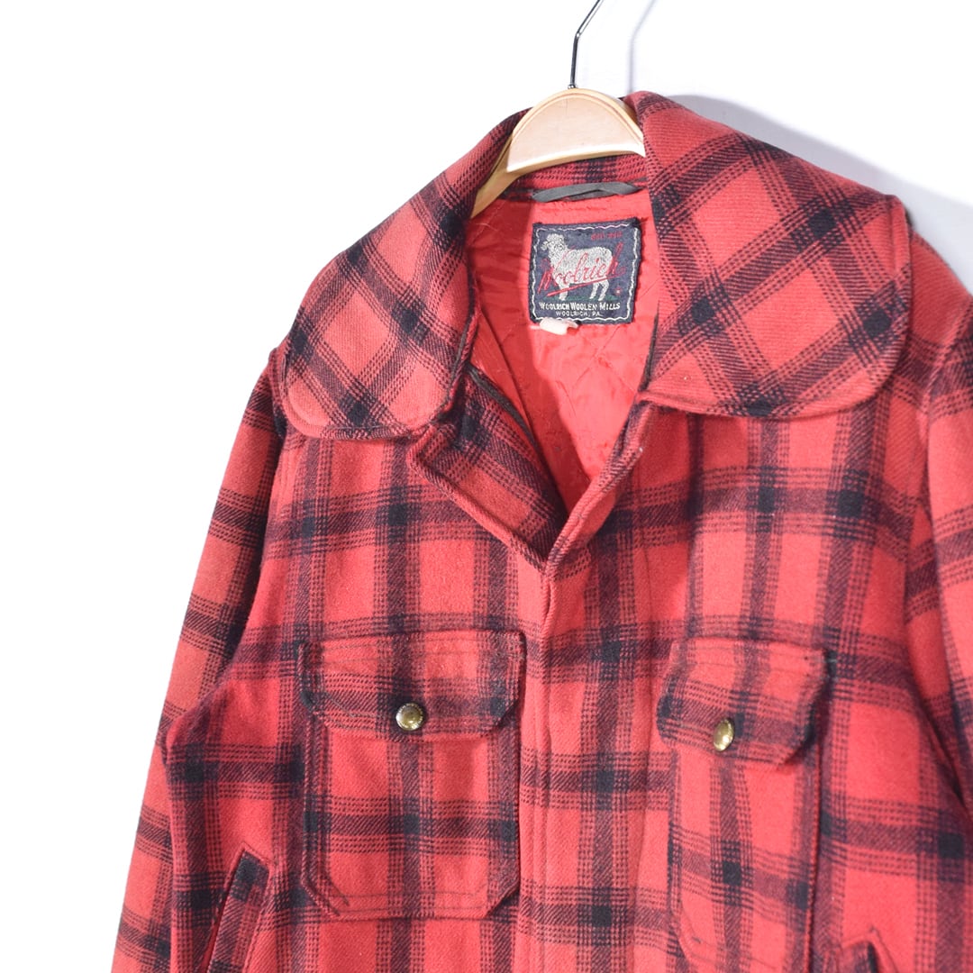 50s ウールリッチ ヴィンテージウールジャケット ハンティング ゲーム