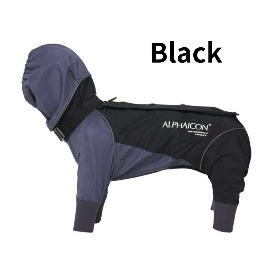 ALPHAICO 犬用レインコート フード付き 楽天市場】ALPHAICON アルファアイコン レインドッグガード Sサイズ