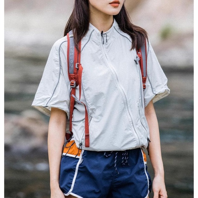 Half sleeve jacket M14710