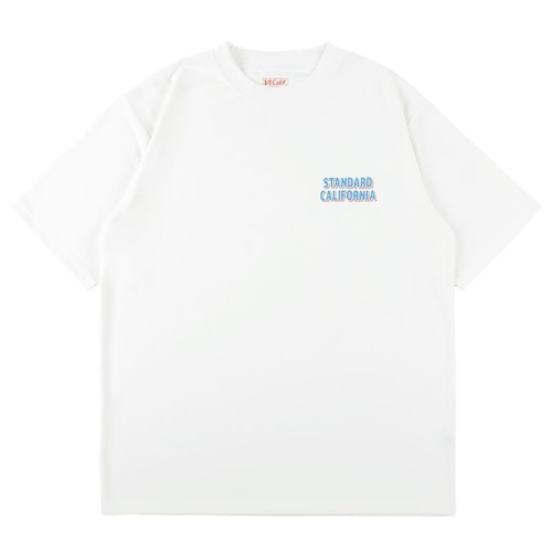 STANDARD CALIFORNIA スタンダードカリフォルニア SD Tech Dry Logo Tシャツ ホワイト