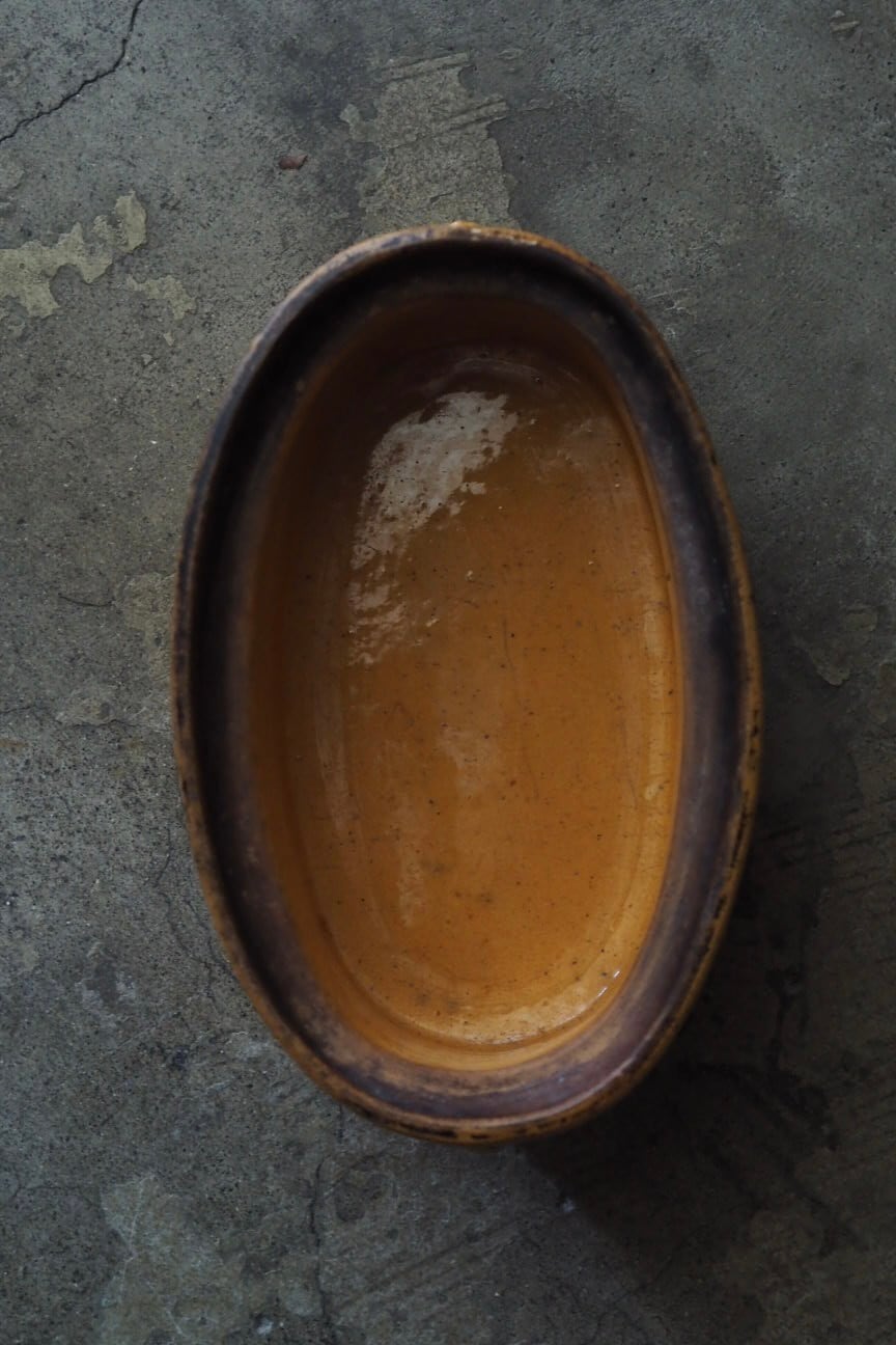 南仏テリーヌポット-antique pottery pot | アンティーク.ヴィンテージ