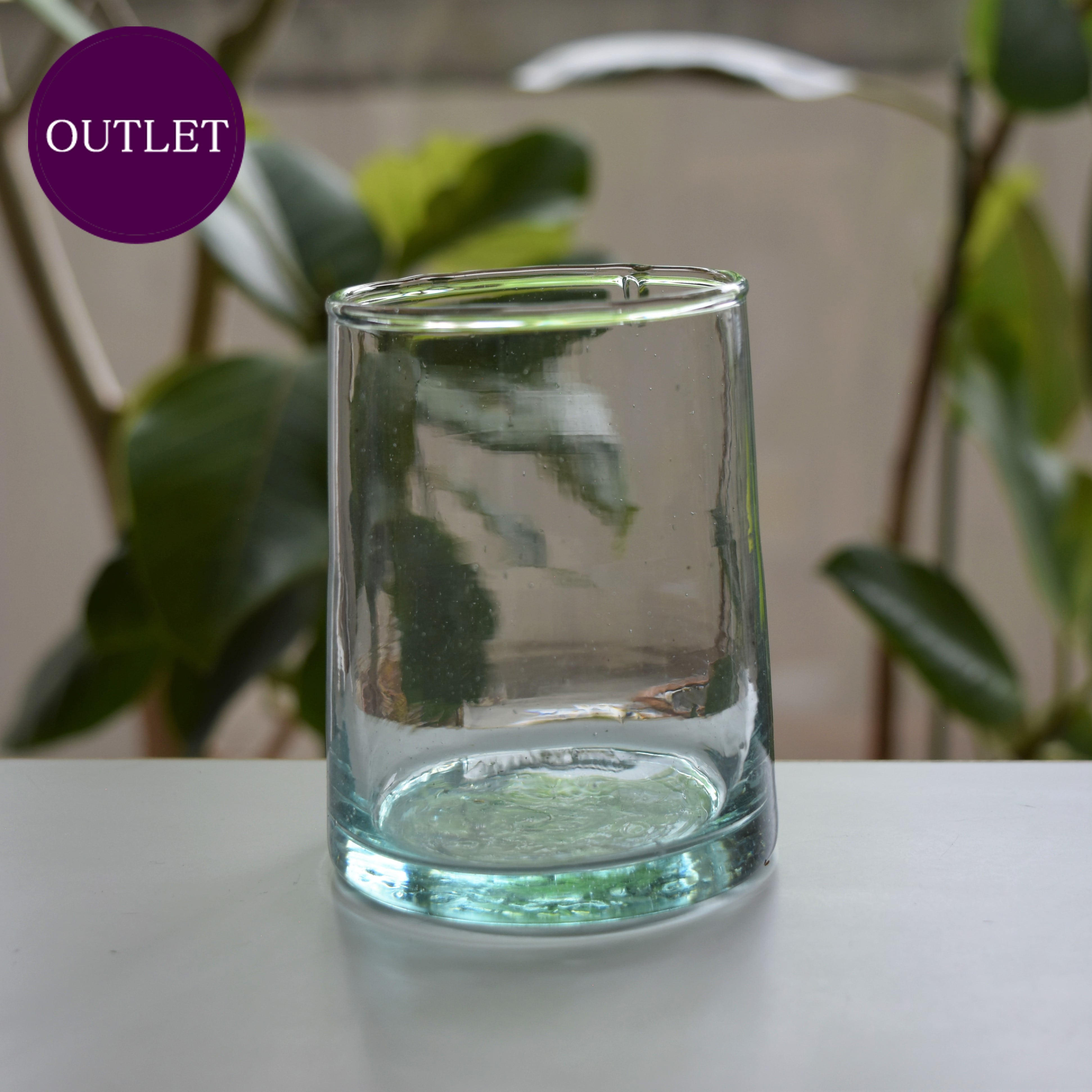 【OUTLET・ランクC】モロッコガラス タンブラー M