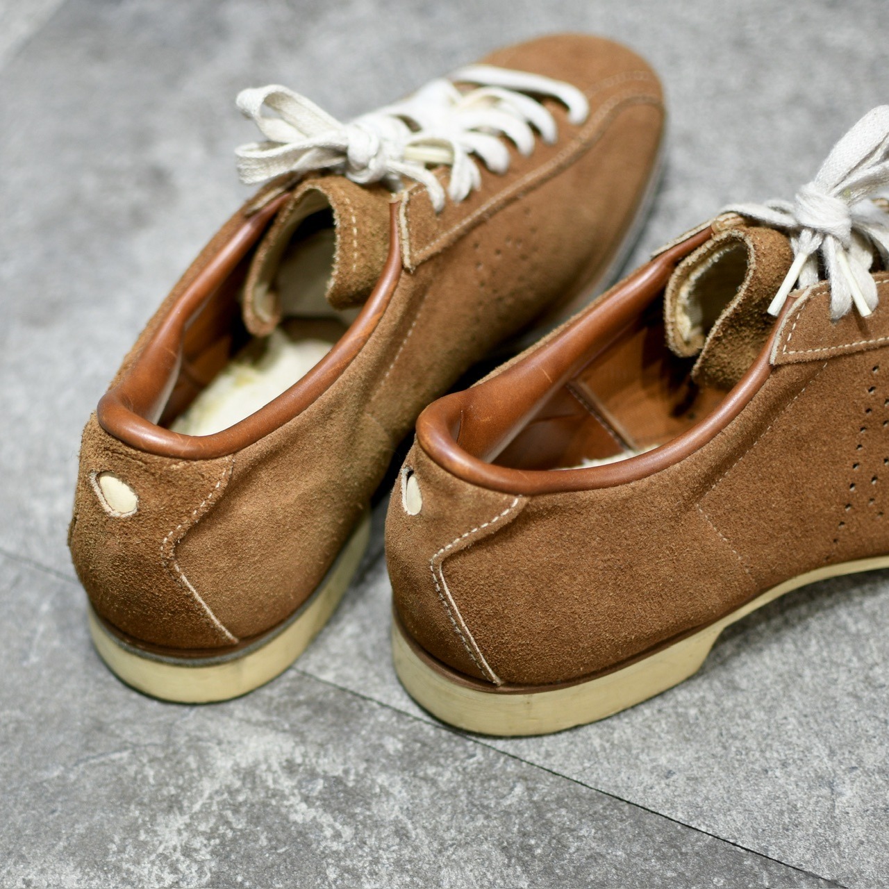 ~60's suede bowling shoes
