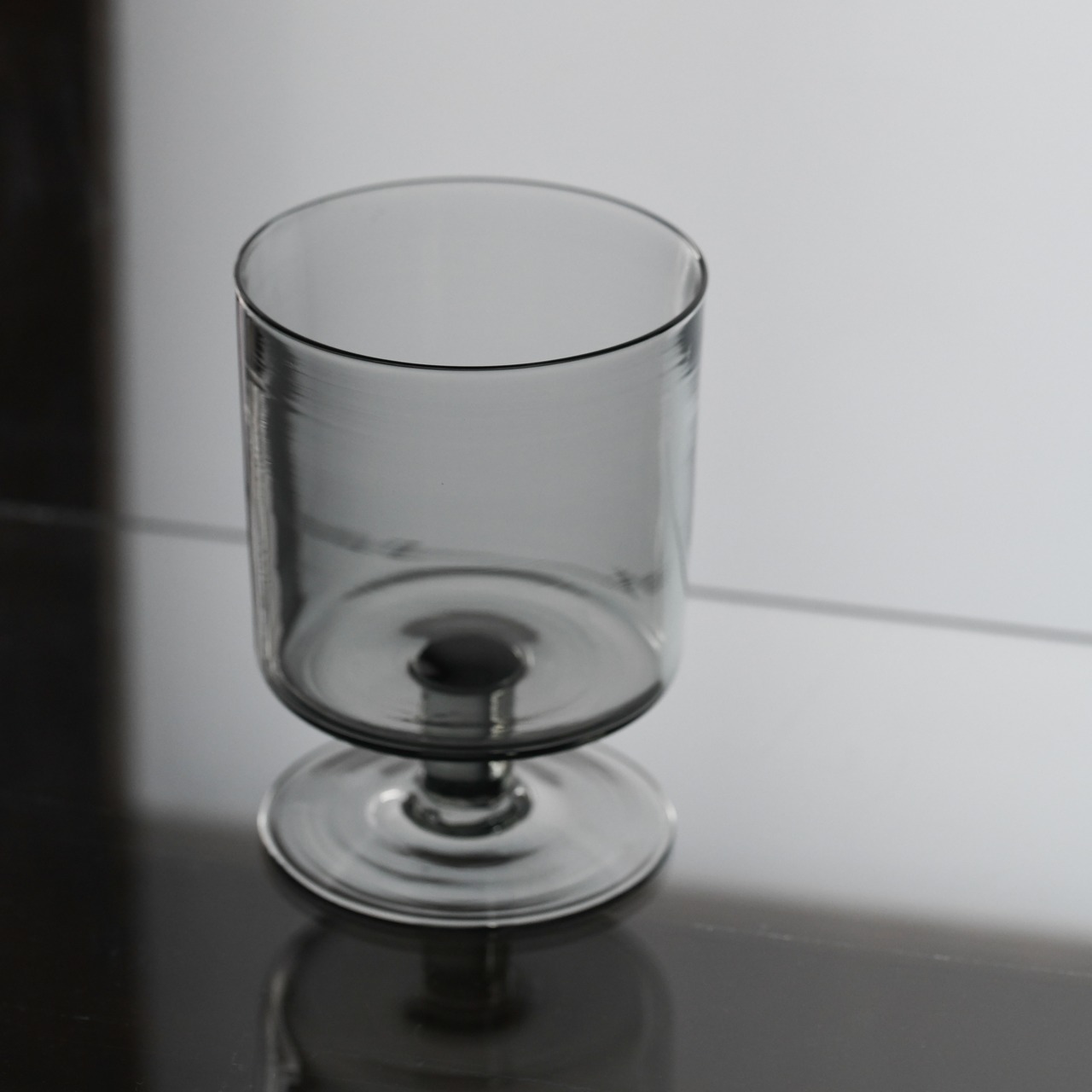 RITO GLASS ゴブレット（グレー）