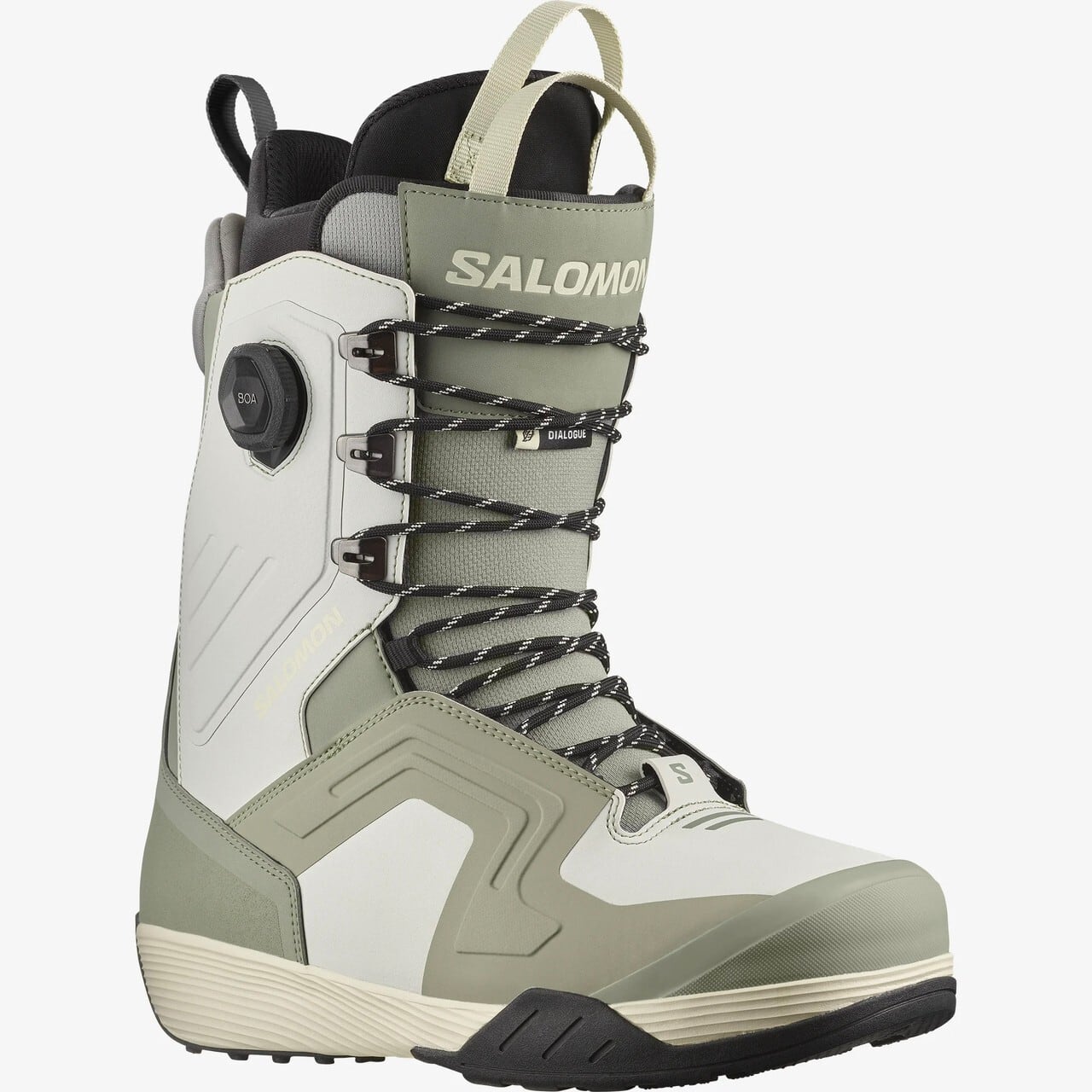 メリット SALOMON 140サイズ 白 ボ−ド ブ−ツ ビンデンク付