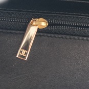 CHANEL シャネル チョコバー ラムスキン チェーン ショルダーバッグ パール ゴールド金具 7番台