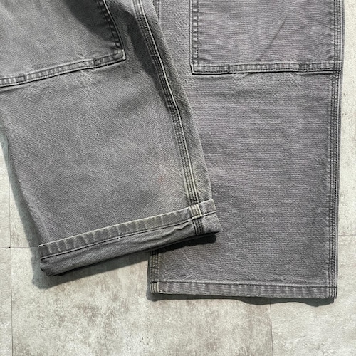 20s グレー ダブルニー Carhartt カーハート パンツ 34×34 詳細写真5