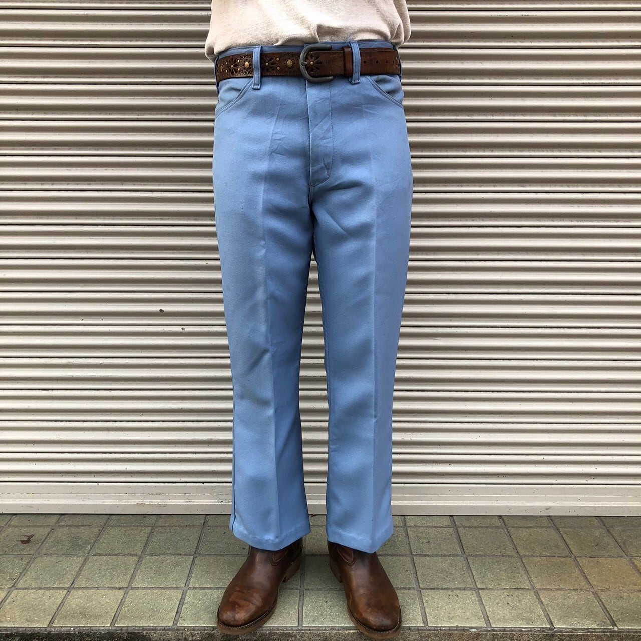USA製 70s wrangler ランチャー ドレス パンツ ヴィンテージ 80s USA製 70s wrangler ランチャー ドレス パンツ ヴィンテージ 80s