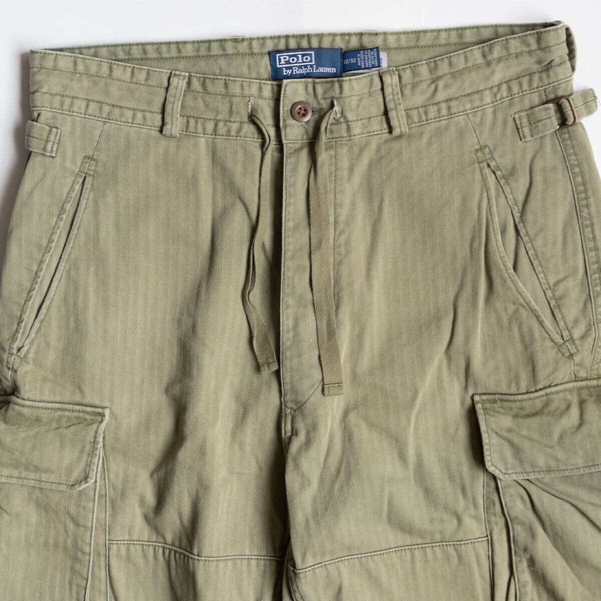 美品】POLO RALPH LAUREN【リラックスド フィット ヘリンボーン カーゴ