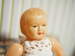 ベビードレスとおくるみのドール　ジャパンセルロイド（シミ・穴あり） 画像12