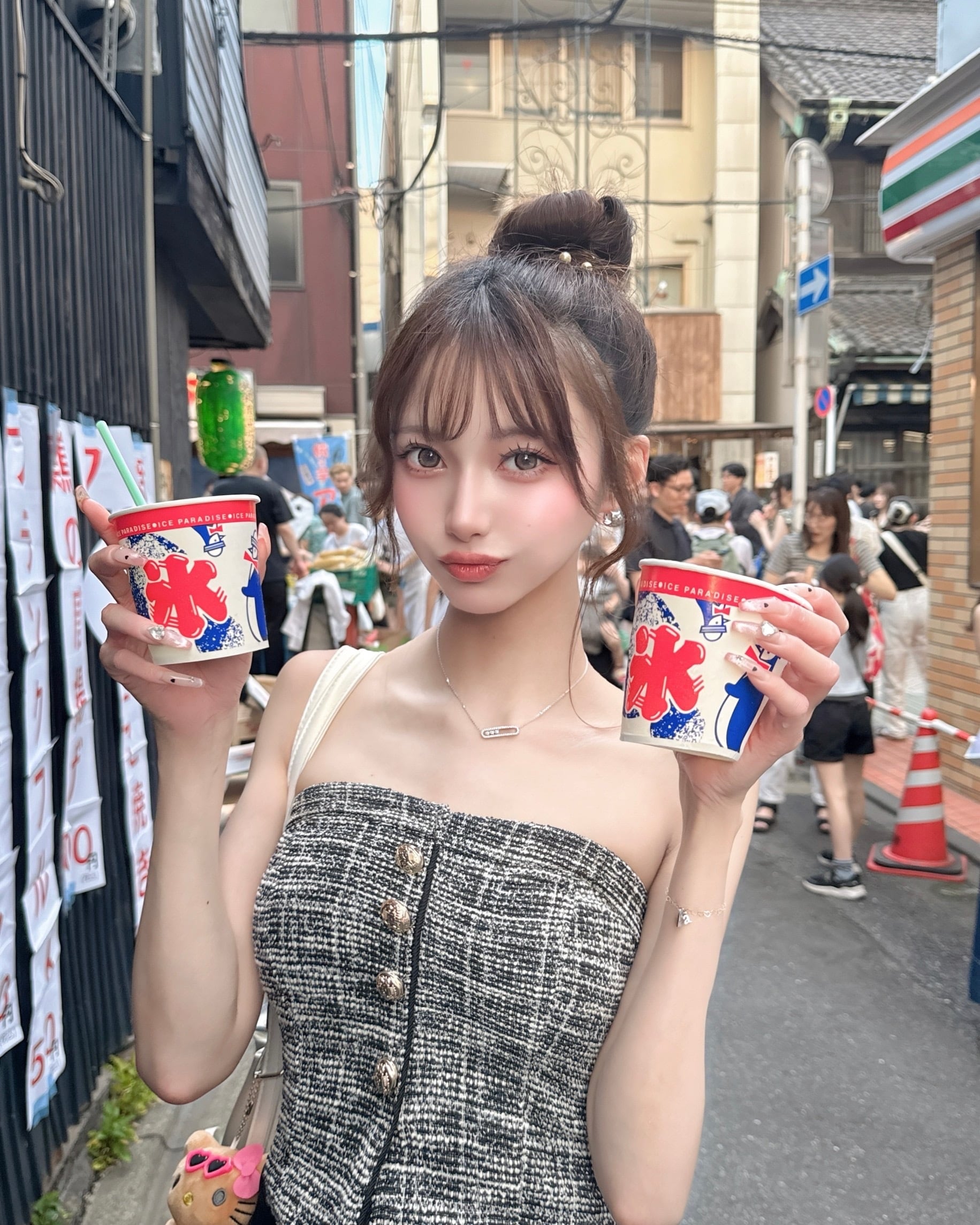 美シルエットツィードビスチェ | avectoi