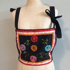 embroidery bustier