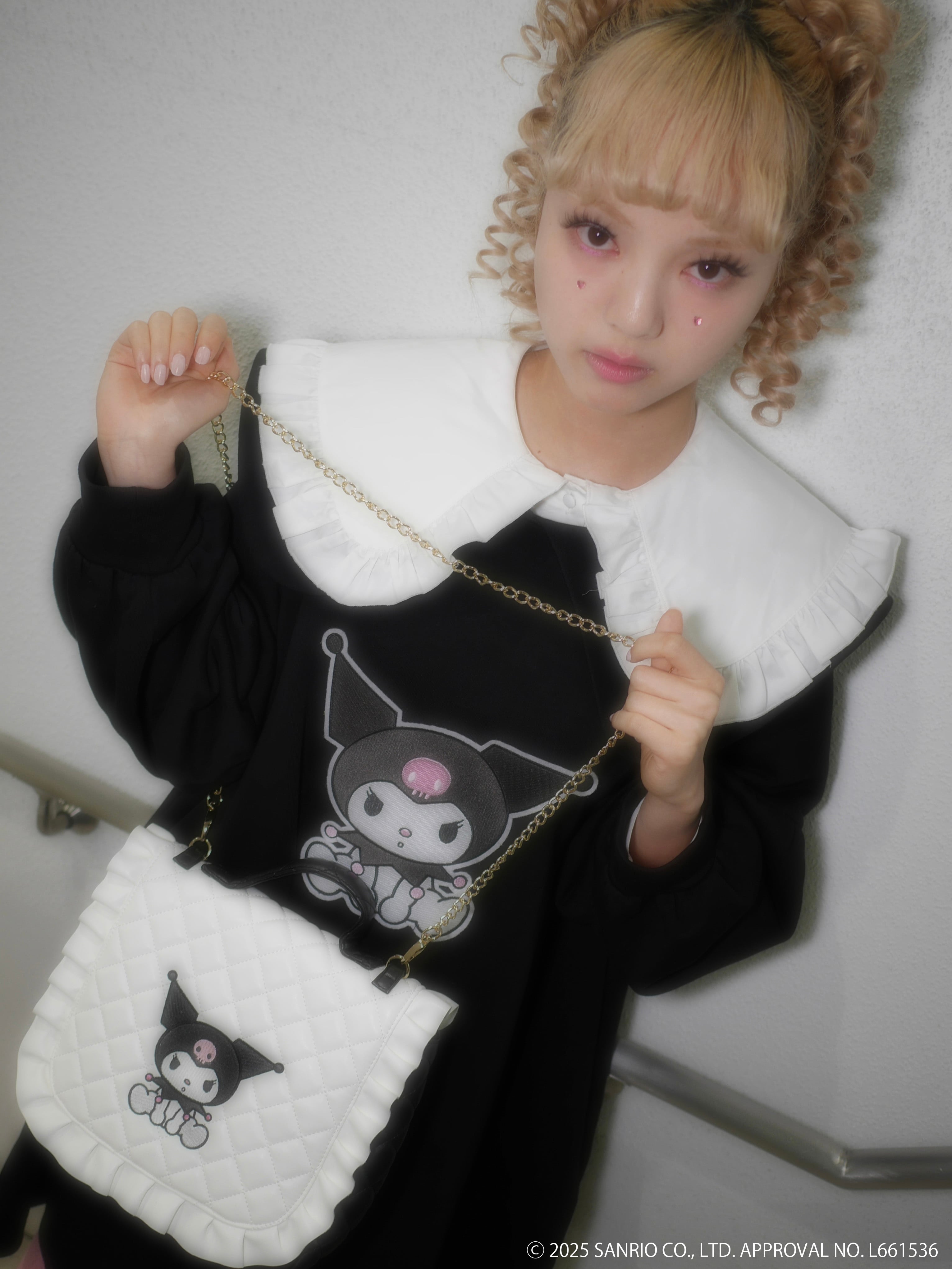 クロミ　キルティングバッグ