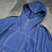 design denim poncho