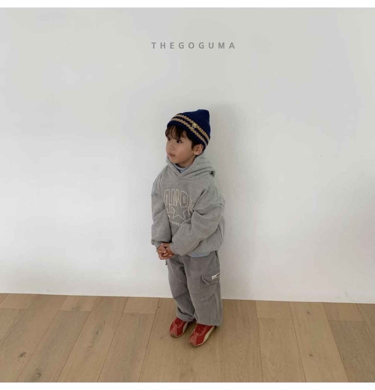 ザゴグマ / THE GOGUMA / コーデュロイカーゴ裏起毛パンツ / 韓国子供服 / ジュニア / 26winter〖取寄〗*JS~JL*