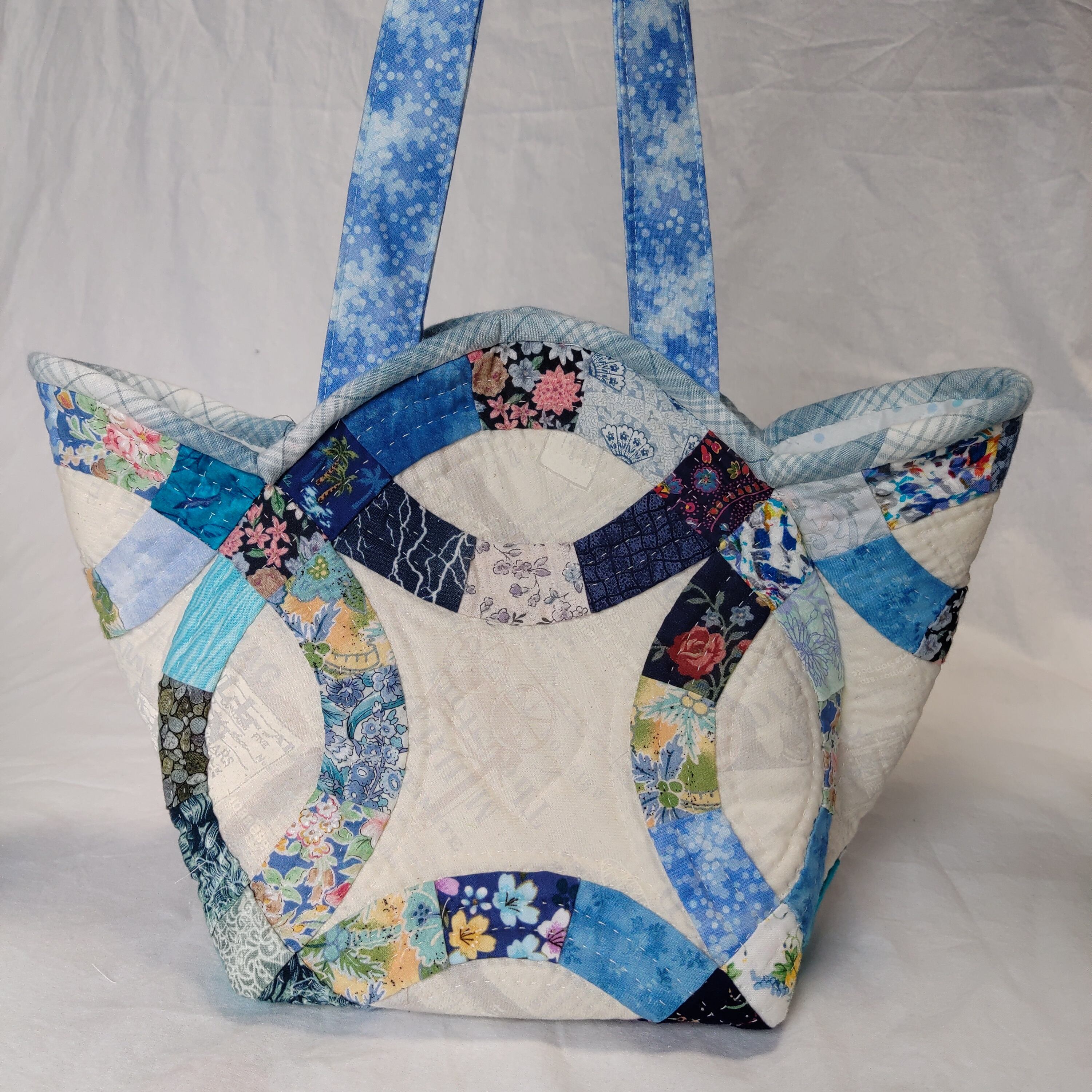 アンティークキルト　ダブルウエディング　リメイク　トートバッグ　巾着　大きめ アンティークキルト ダブルウエディング リメイク トートバッグ 巾着