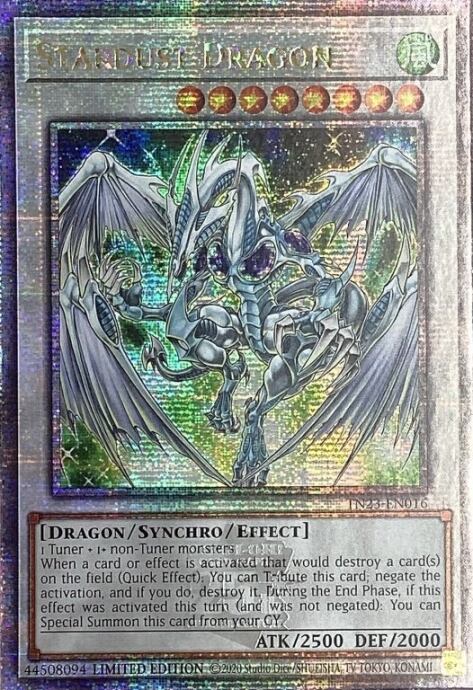 【Bランク】スターダスト・ドラゴン(英語版25th)