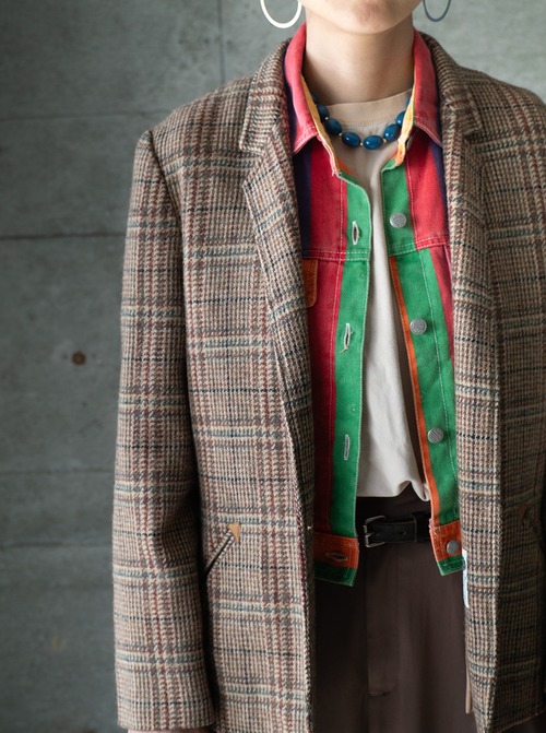 "College Town" 1970s Tweed jacket
