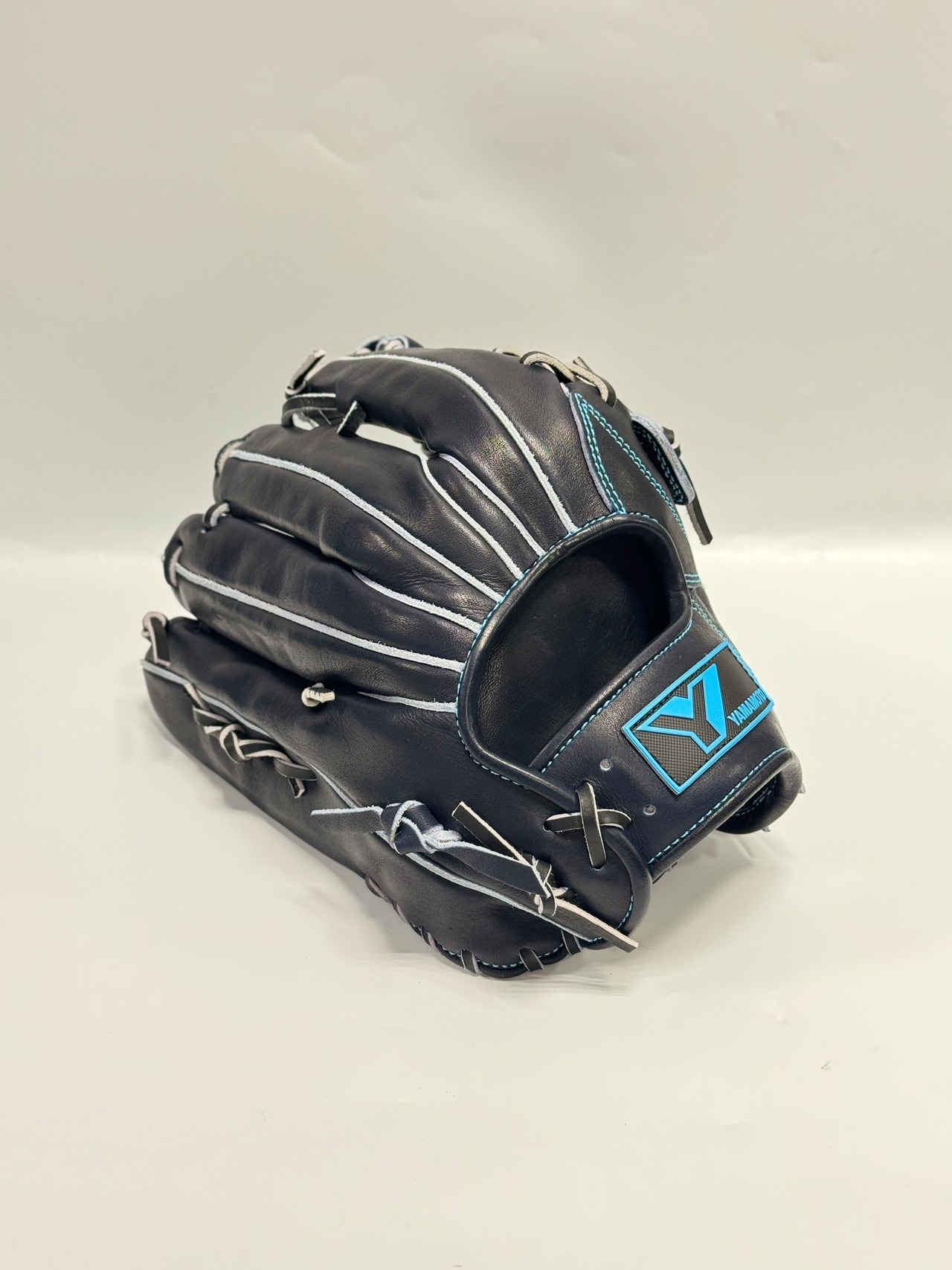 YGSー山本グラブスタジオ 硬式グローブ 湯もみ型付け済み CG98型 Yブラック×ブラック Tウェブ・画像3