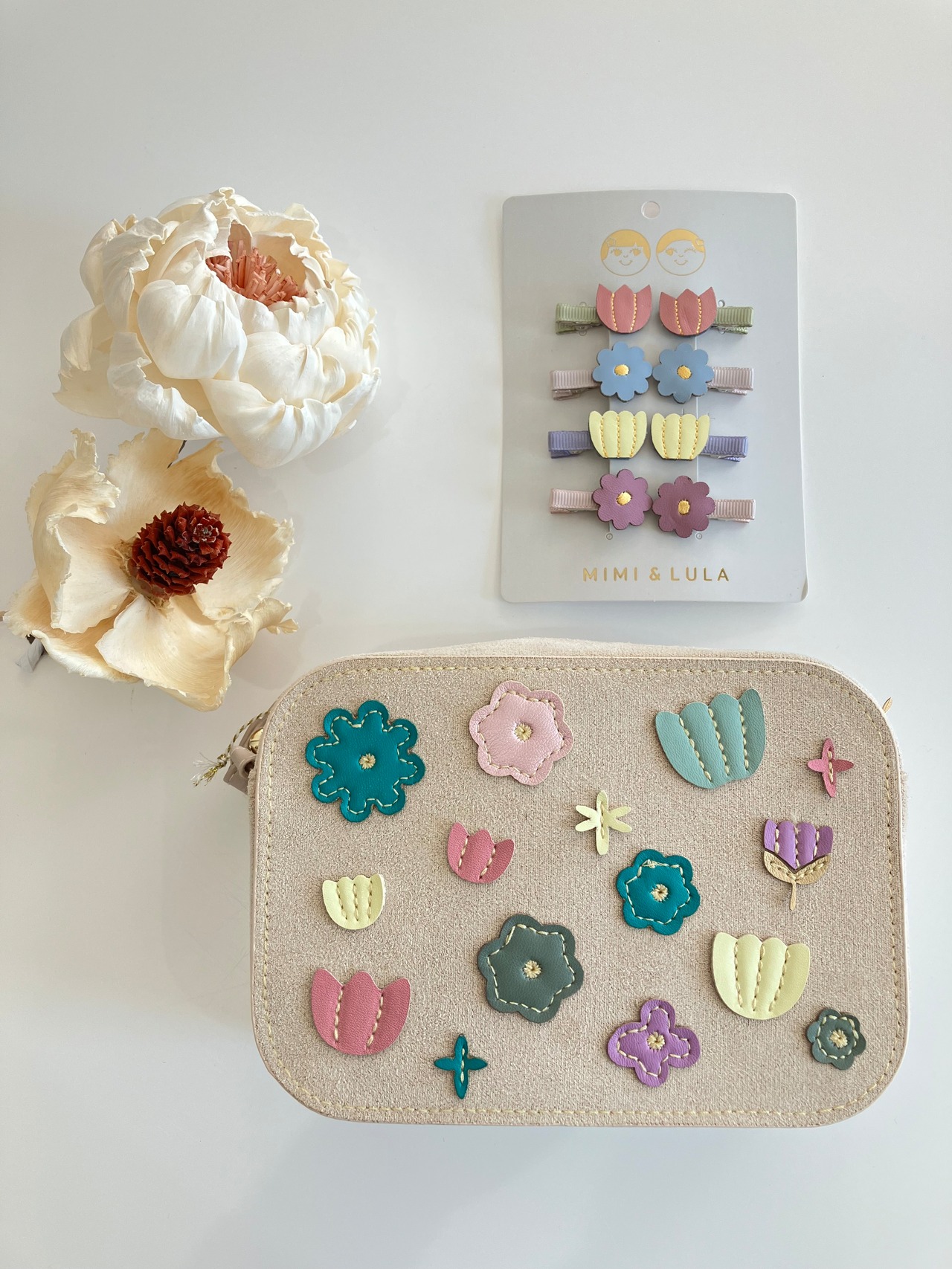 MIMI&LULA ショルダーバッグ BLOSSOM EMBELLISHED BAG ミミ＆ルーラ