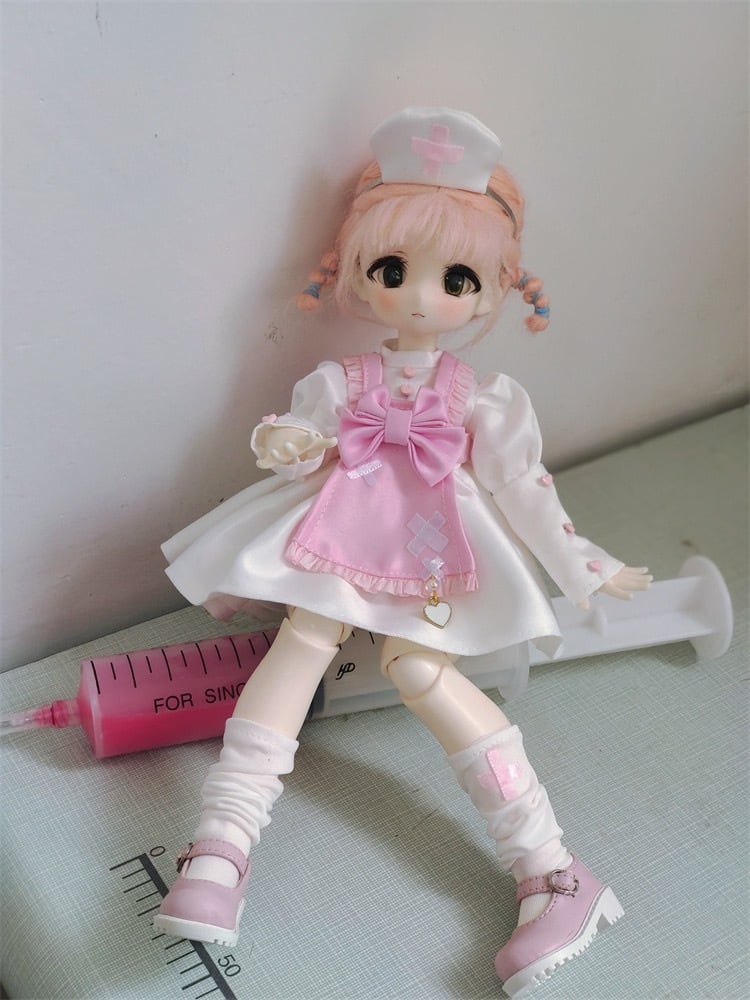 セット!ナース 看護師 1/4 MDD MSD KUMAKO 熊妹 AZONE 1/6 YOSD ブライス Blythe 衣装 洋服 服 コスプレ アウトフィット 熊妹 兔妹 ワンピース ドレス BJD 球体関節人形 DOLL ドール用 | miodollmio セット!ナース 看護師 1/4 MDD MSD KUMAKO 熊妹 AZONE 1/6 YOSD ブライス Blythe 衣装 洋服 服 コスプレ アウトフィット 熊妹 兔妹 ワンピース ドレス BJD 球体関節人形 DOLL ドール用 | miodollmio
