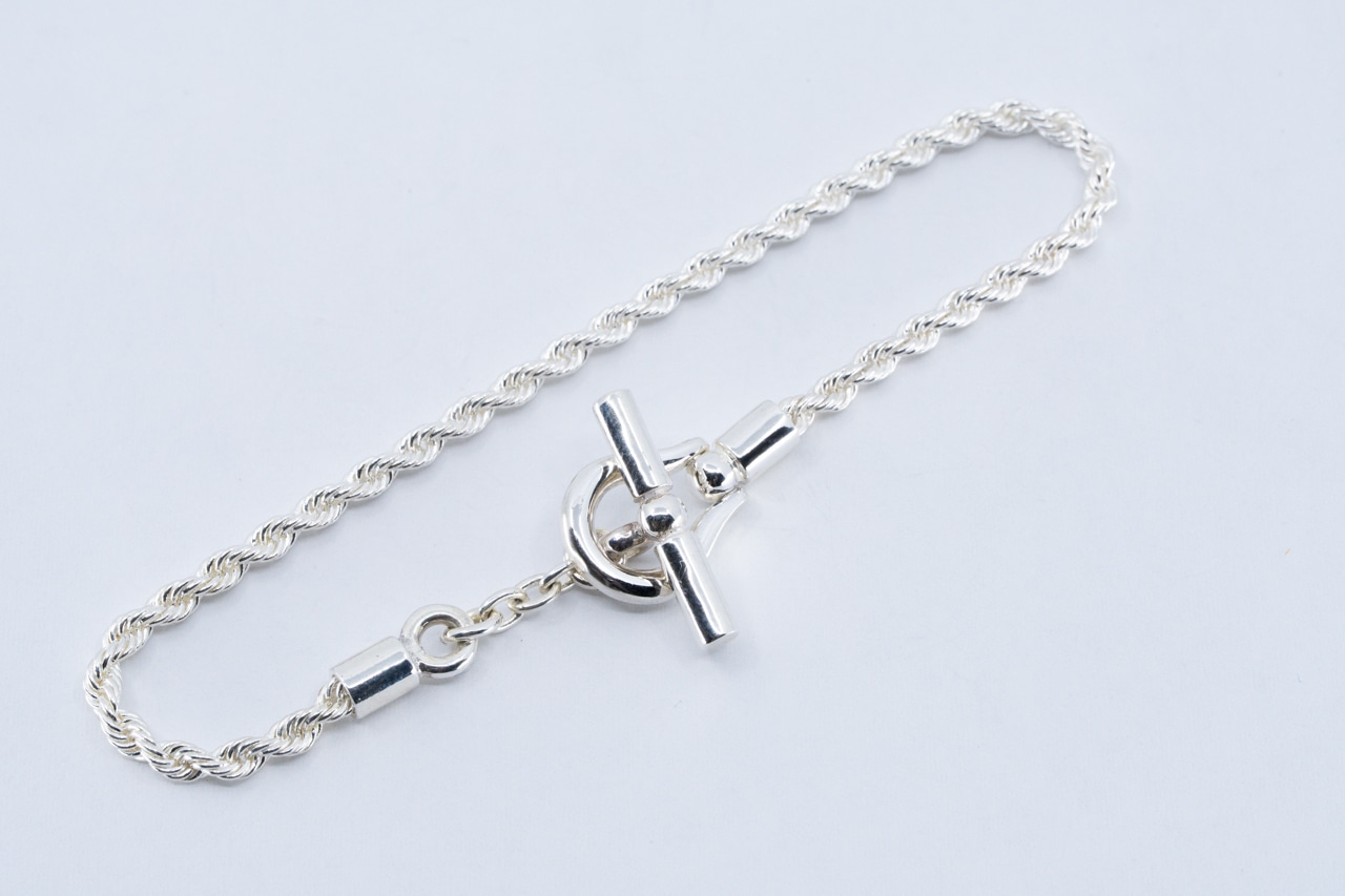 BN-105 Horseshoe Rope Chain Bracelet (small)