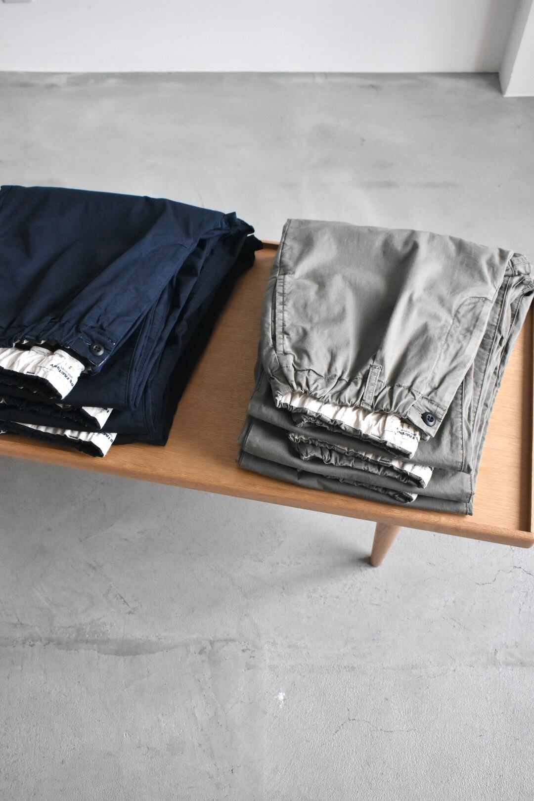 FOB FACTORY | ST TWILL EASY PANTS ストレッチツイル イージーパンツ