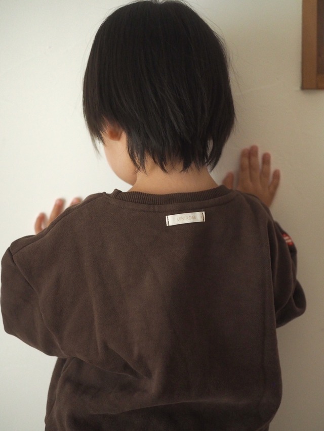 《即納》送料無料 【mini robe】Heart sweatshirt