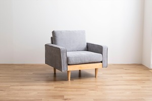 1人掛けコーデュロイソファ