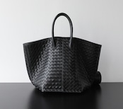 本革メッシュトートバッグ