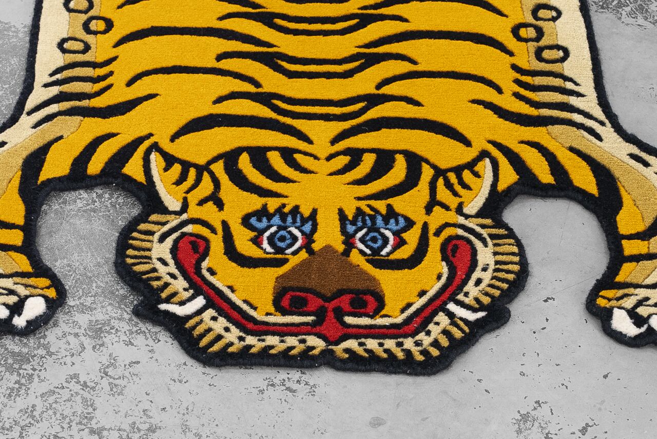 Tibetan Tiger Rug 《Sサイズ•ウール512》チベタンタイガーラグ