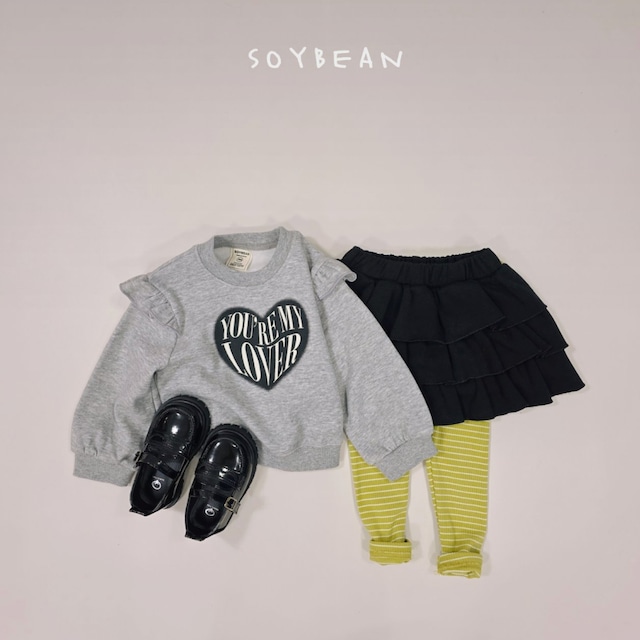 《送料無料》予約:マランボーダーレギンス【soybean】