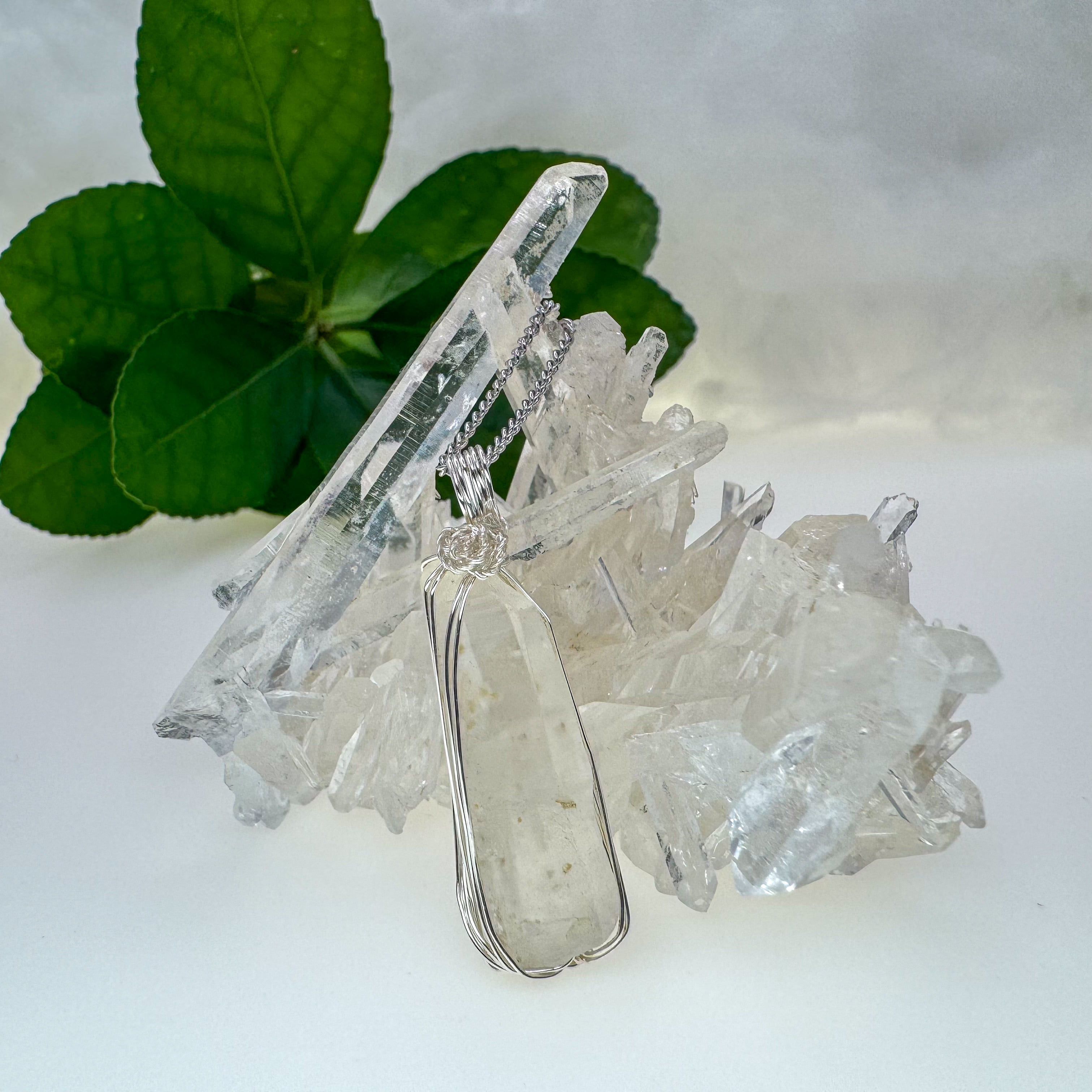 高千穂水晶ネックレス | sunday shop〜宮崎水晶アクセサリー〜